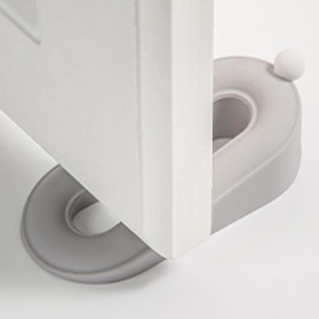 Силиконовый держатель дверного упора, фиксатор двери, стопоры для низа двери, звукоизолирующие дверные бамперы, клиновидный инструмент для дверного упора