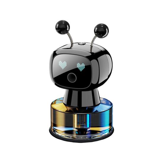Автомобильный освежитель воздуха в форме робота с умной ароматерапией и эмоциональными глазами с искусственным интеллектом