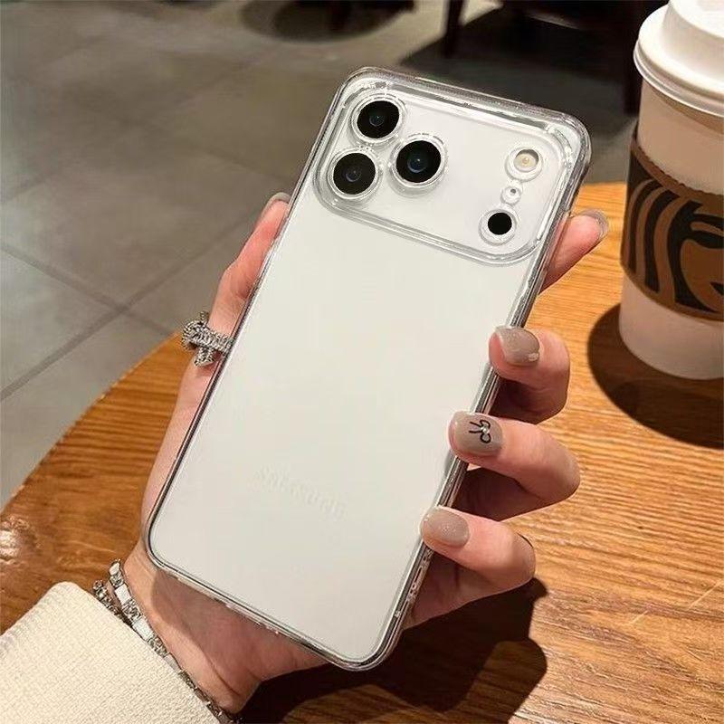 Кристально Чистый Ультратонкий Гибкий Силиконовый Чехол для iPhone 17 Pro Max iphone Air Прозрачный Мягкий Защитный Чехол Аксессуары