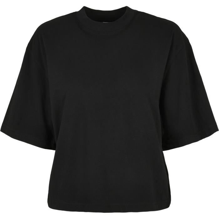 Женская футболка - Urban Classics - Оверсайз - 100% органический хлопок - Короткий рукав - Черный