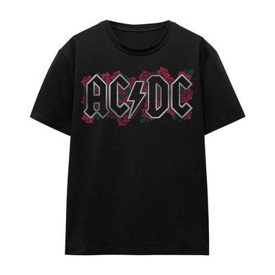 AC/DC Унисекс футболка для взрослых с логотипом Roses