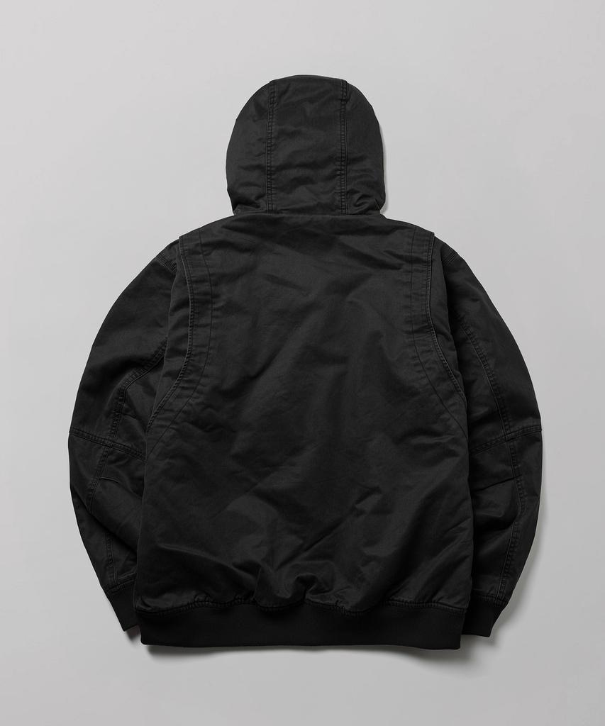 Dickies Худи на молнии с подкладкой из холста Черный