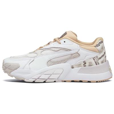 Hedra Сетчатая ткань змеиный принт Синтетическая кожа Амортизирующие Нескользящие Износостойкие Кроссовки для марафона с низким верхом Женские кроссовки 380647-02