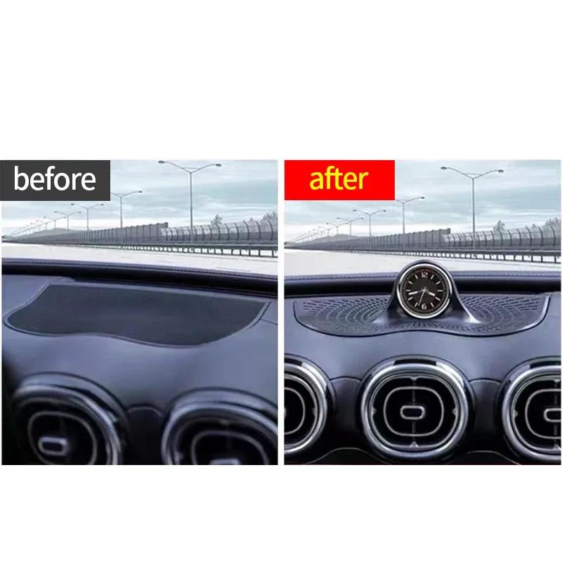 Автомобильные часы для Mercedes Benz C-Class W206 C200 C220 C260 C300 + Декор центральной консоли Аксессуары для отделки интерьера