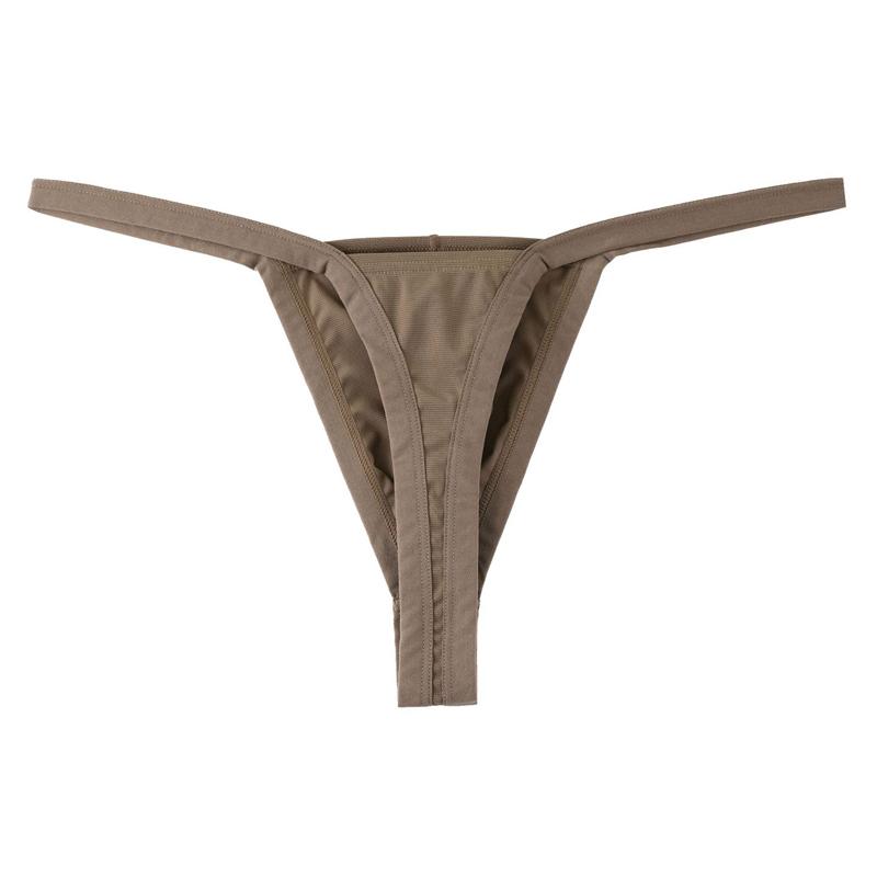 Стильные однотонные мужские стринги, очень мягкие, G-стринг, легкие, идеально подходят для повседневного нижнего белья