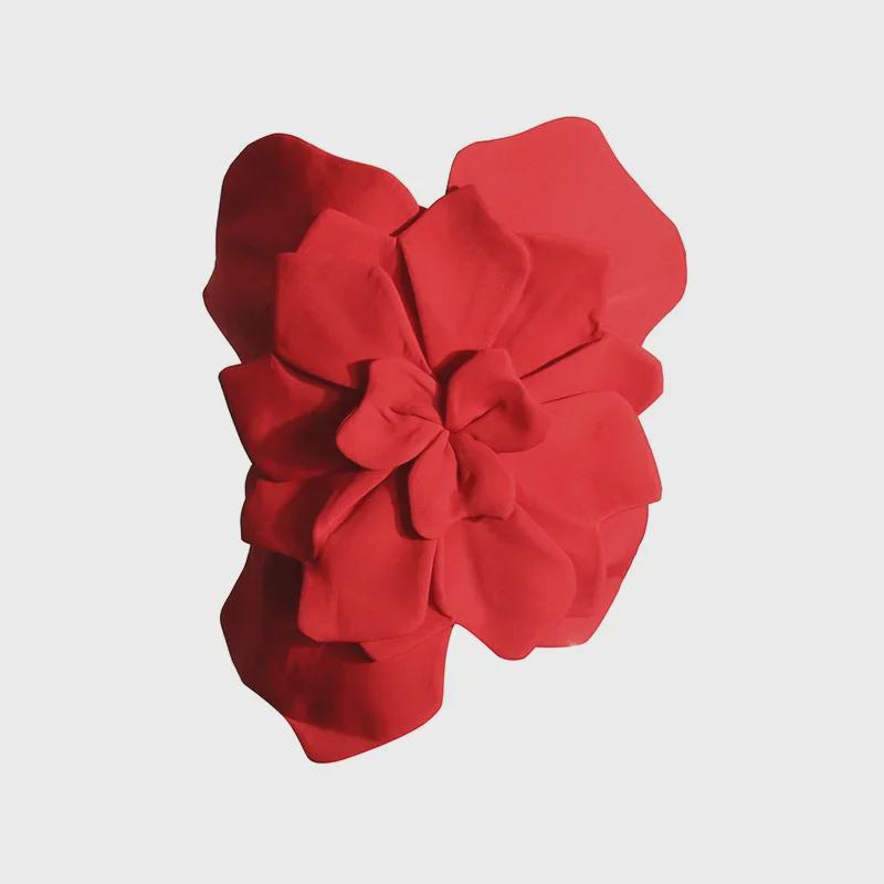 Женский жилет-труба с цветочным принтом 2025 года — трехмерный дизайн, летняя мода