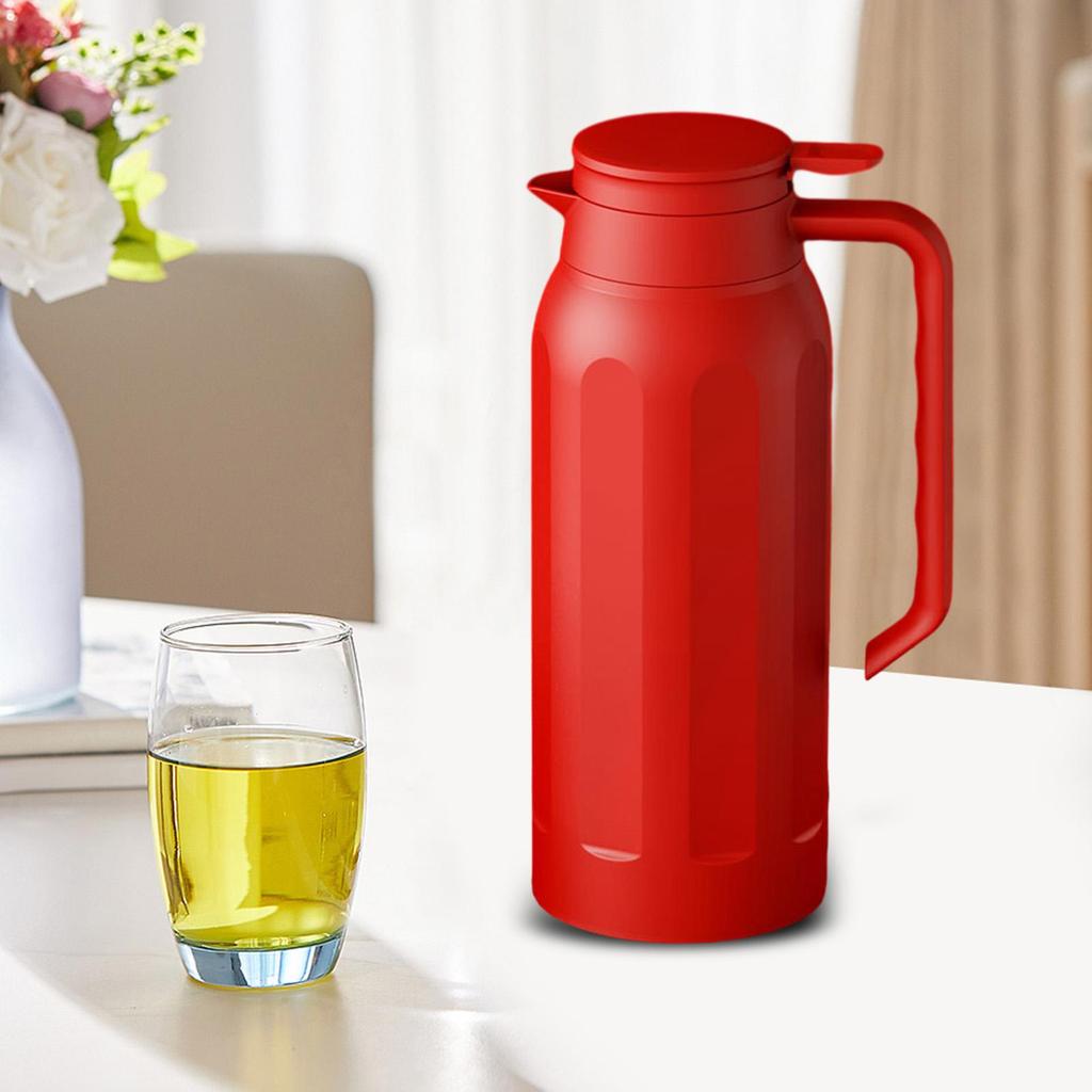 1,5 л изолированный вакуумный чайник для чая и кофе, дизайн из нержавеющей стали для использования в помещении и на открытом воздухе