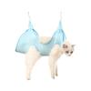 Cat Grooming Restraint Bag: Anti-Scratch Mesh Hammock for Bathing, Nail Clipping, and Cleaning