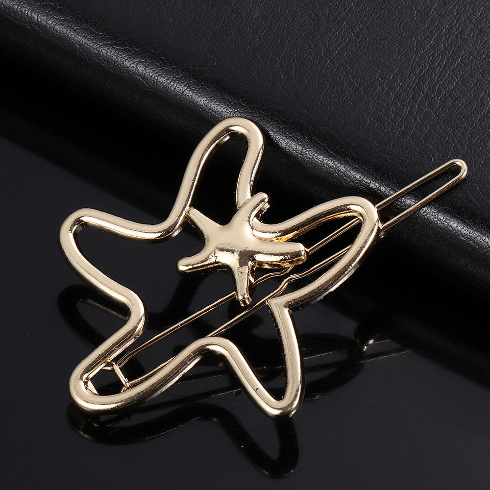 Beautiful Hair Accessories Headwear Hairgrip Snap Barrette Metal Hair Pin Girls Hair Clips