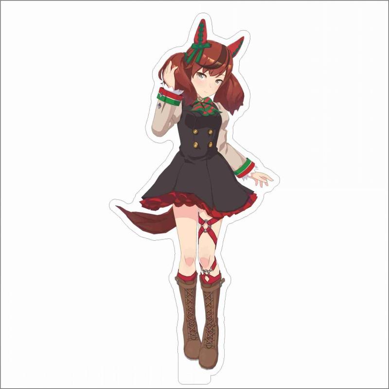 Япония красивая дербиль 15 см персонажи мультфильмов акриловая двухсторонняя подставка модель каваи милая офисная декоративная панель постоянные поклонники записи