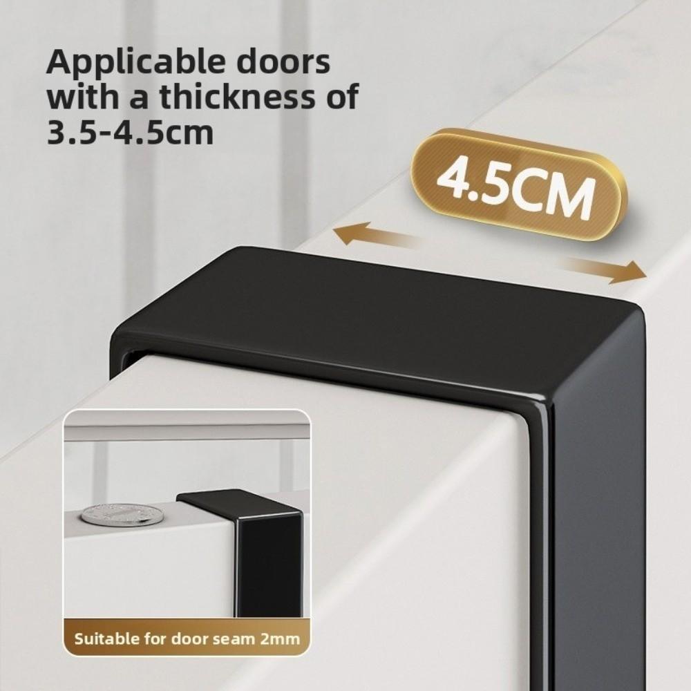 5/6 Hooks Hanger Hooks Aluminum Alloy Behind Door Hook New Coat Hat Rack  for Bathroom