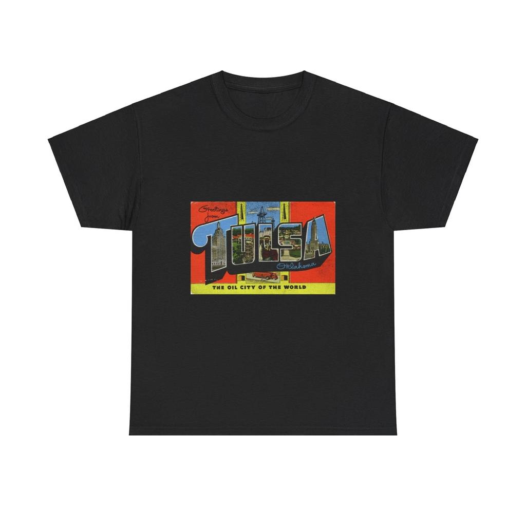 Greetings from Tulsa Oklahoma (Greeting Postcards) T shirt