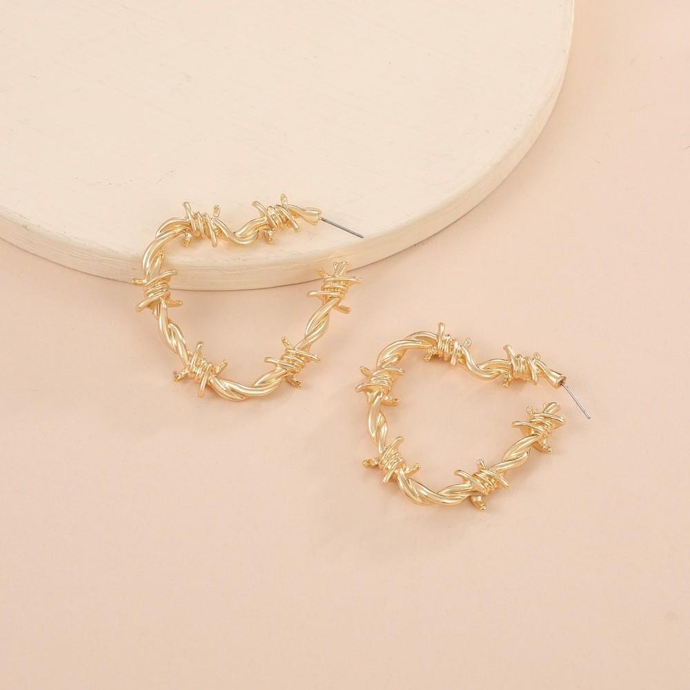 Retro Hoop Earrings Punk Drop Earrings New Earrings Jewelry Gift