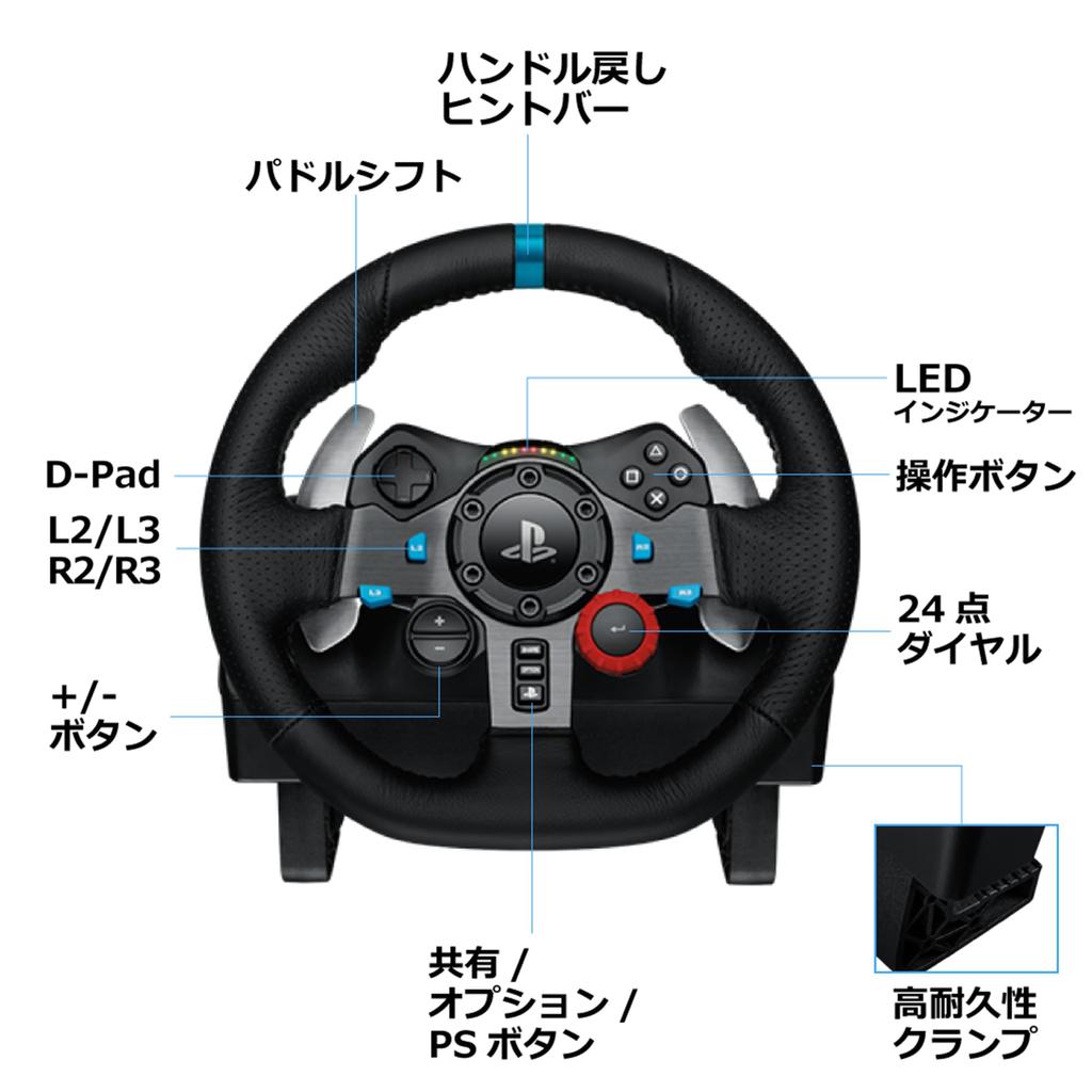 LOGITECH G USB Hancon G29 Gran Turismo 7 Operation Confirmed PS5 PS4 PC Steering Wheel Controller Racing Game Driving Force Steering LPRC-15000