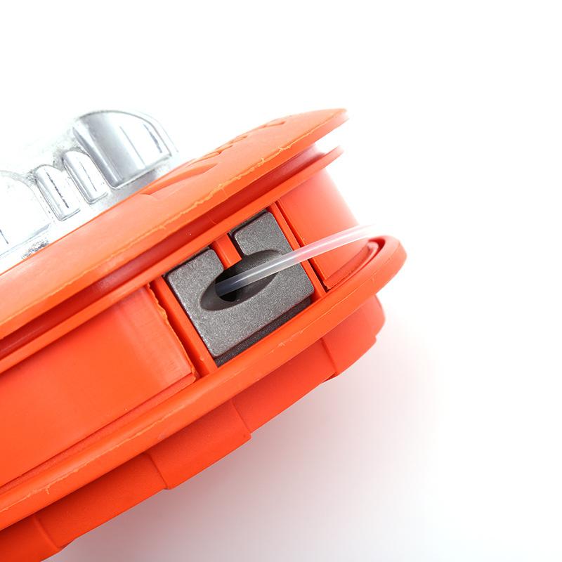 Алюминиевая нейлоновая щеточная косилка, катушка для газонокосилки, триммер для травы, 2 линии, режущая головка, триммер, детали для кустореза для травы, ZPG