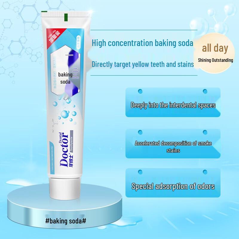 Yaboshi Baking Soda Whitening & Stain Removal Toothpaste