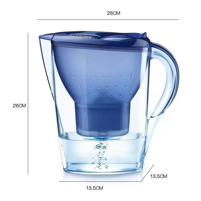 Бытовой очиститель воды с активированным углем, кухонный фильтр, чайник, удобный фильтр, кухонный фильтрующий элемент с активированным углем