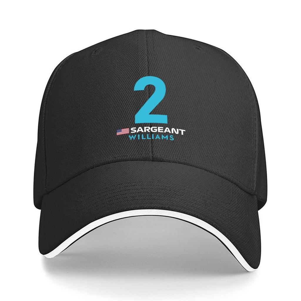 Кепка Logan Sargeant Williams Racing 2023 Большого размера Шляпа Шляпа для гольфа Роскошная кепка Уникальные шляпы Женские Мужские