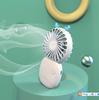 Мини USB перезаряжаемый карманный вентилятор с рисунком из мультфильма - бесшумный, портативный, ручной подарок