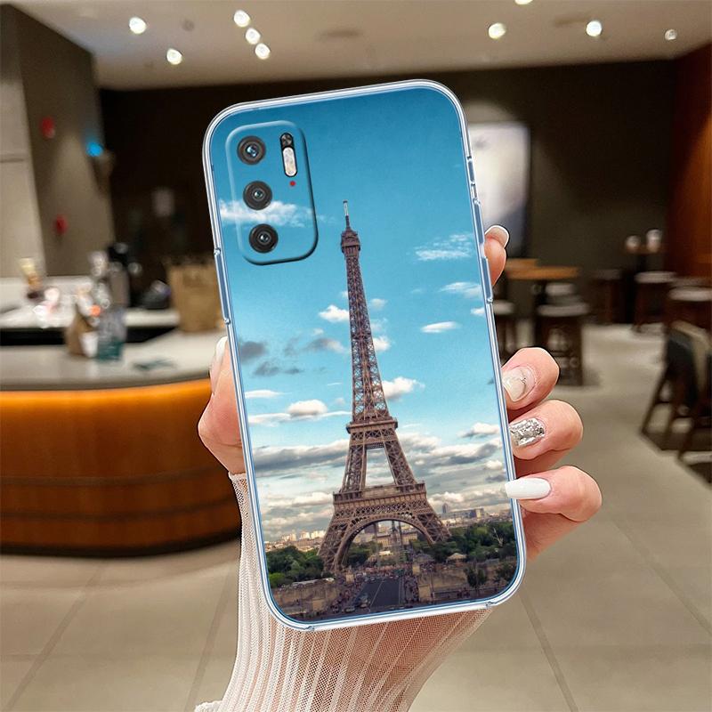 UP42 Paris Eiffel tower Transparent Phone Case for Motorola Moto Edge 20 30 40 50 S30 Fusion Ultra Pro Neo Lite + G200 G23