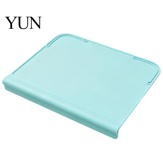 Easy Clean Dining Mat Silicone Placemat for Toddlers, Non-Slip Food Grade Baby Eating Mat, Countertop Protective Pad Table with Safety Edge, Foldable