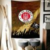 St. Pauli Wall Hanging Printed Fabric Blanket Decorative Tapestries for Bedroom Living Room Home Decor