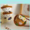Cute Egg Noodle Cartoon Plush Hanging Toy Keychain Pendant Kids Travel Bag Decor