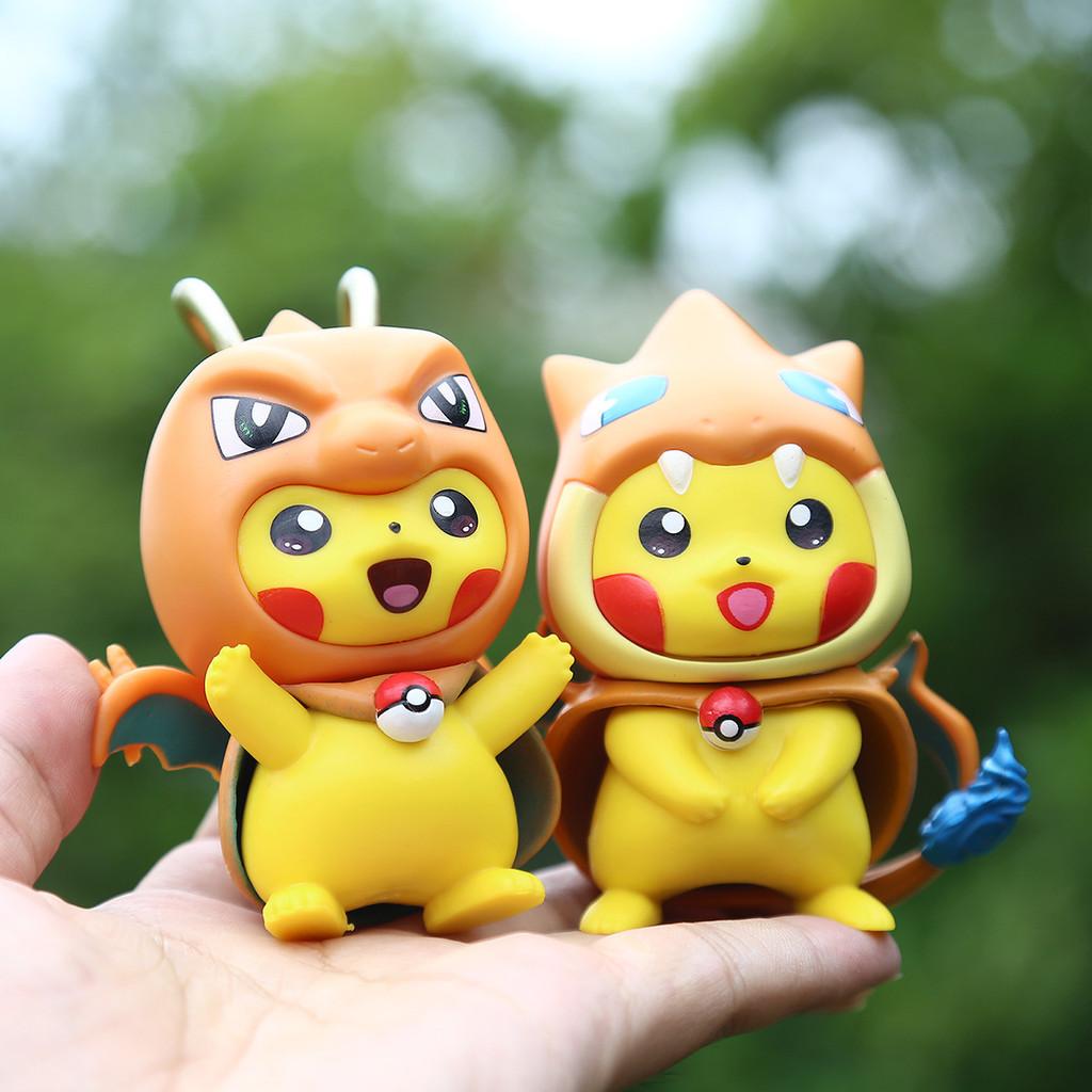 Pokmon Pvc Pikachu Figure Cake Topper Blind Box Gift For Collectors Special Characters Included