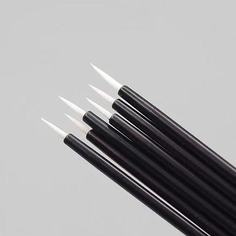 50/100Pcs Super Fine Lip Liner Contour Brush Micro Disposable Eyeliner Brush Makeup Brushes   Women