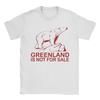 Мужская футболка Greenland Polar Bear Politics из чистого хлопка, футболка с коротким рукавом и круглым вырезом для отдыха, новое поступление футболок