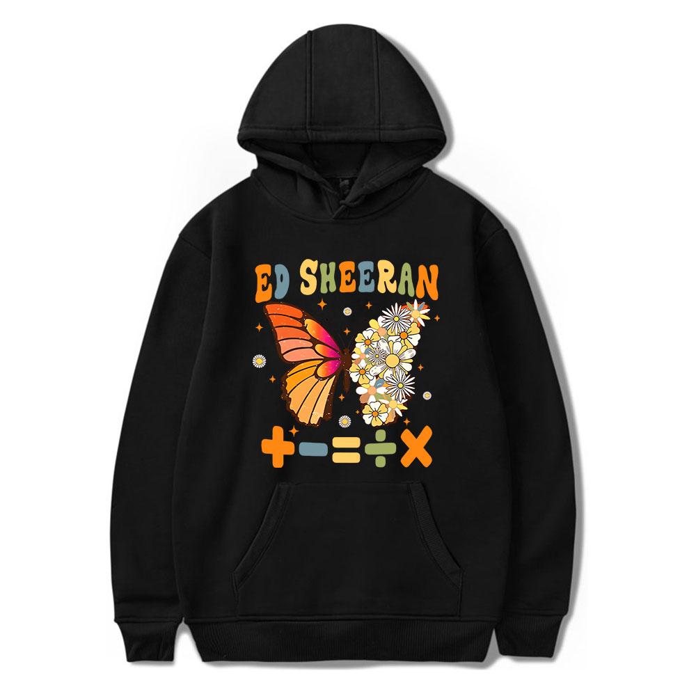 Унисекс Ed Sheeran Hoodie Толстовка Графический принт Уличная одежда Толстовки для пар Мужчины Женщины