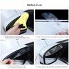 Car Rearview Mirror Block Rainwater Eyebrow Accessories For Lexus LS LC IS350 ES300 GS350 CT200h GX460 LX570 RX500h NX300 UX260