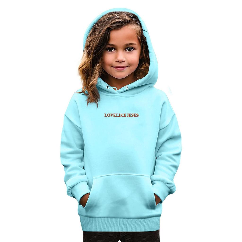 Толстовки для девочек-подростков с графическим принтом и буквами, повседневные толстовки с длинным рукавом и завязками, симпатичная толстовка большого размера