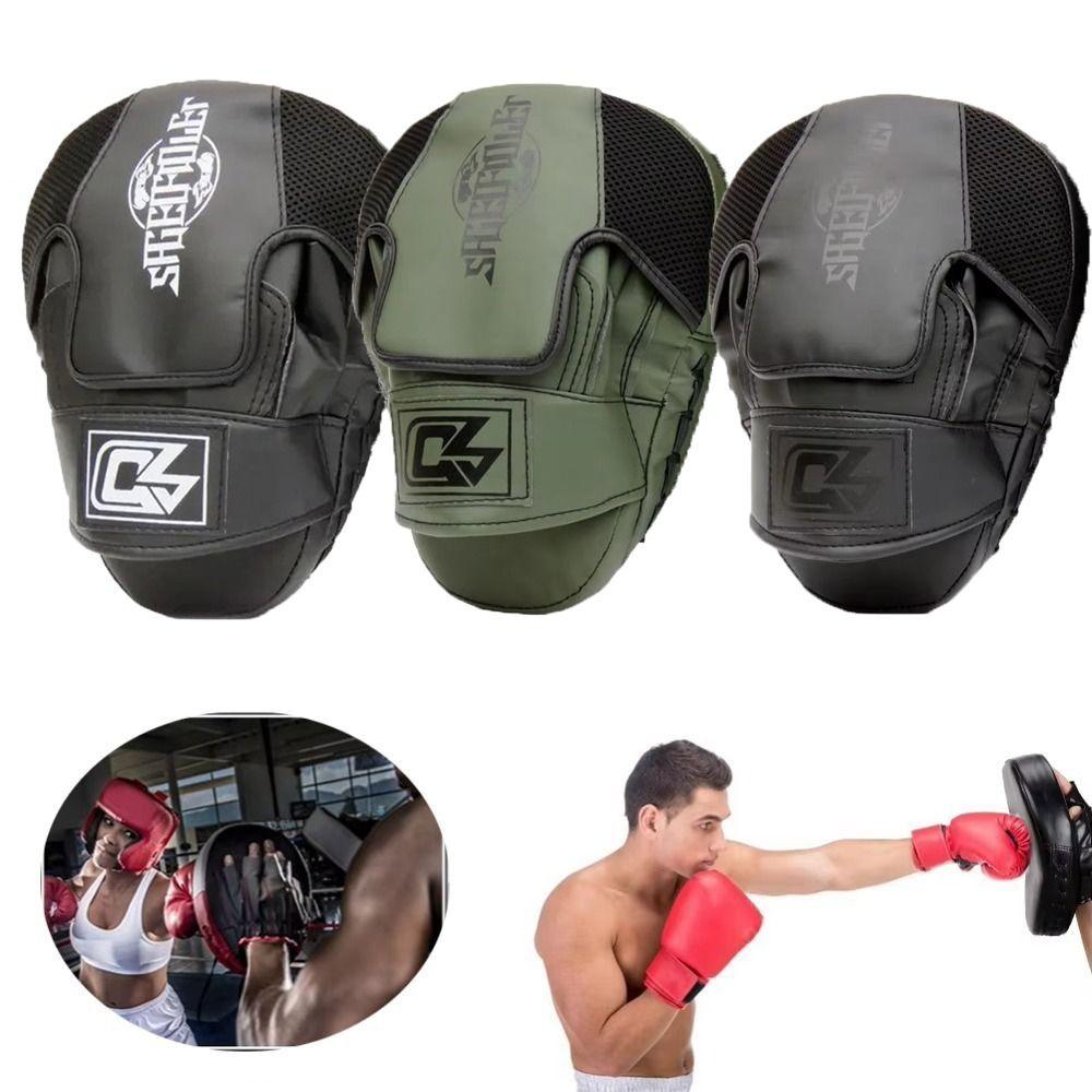 Durable Boxing Hand Target Pad Shock Absorption Fighting Hand Target Kickboxing Training