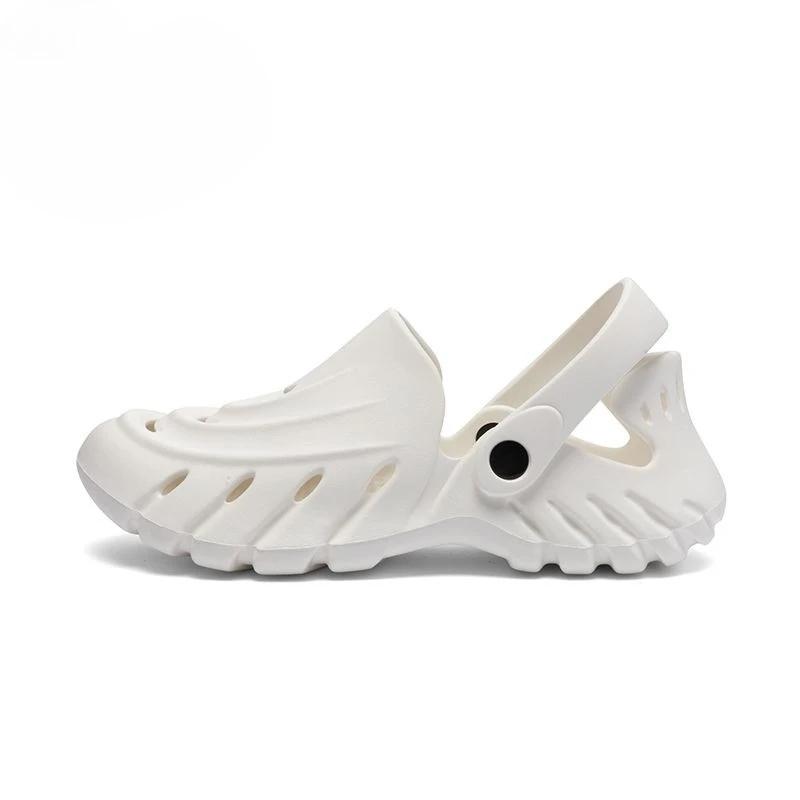 Пляжные мужские сандалии с дырками Роскошные H Купить Дышащие Скидка Взрослые Летние 2025 Распродажа Нескользящие Новый Дизайн Уличные 39 Обувь из ЭВА для мужчин