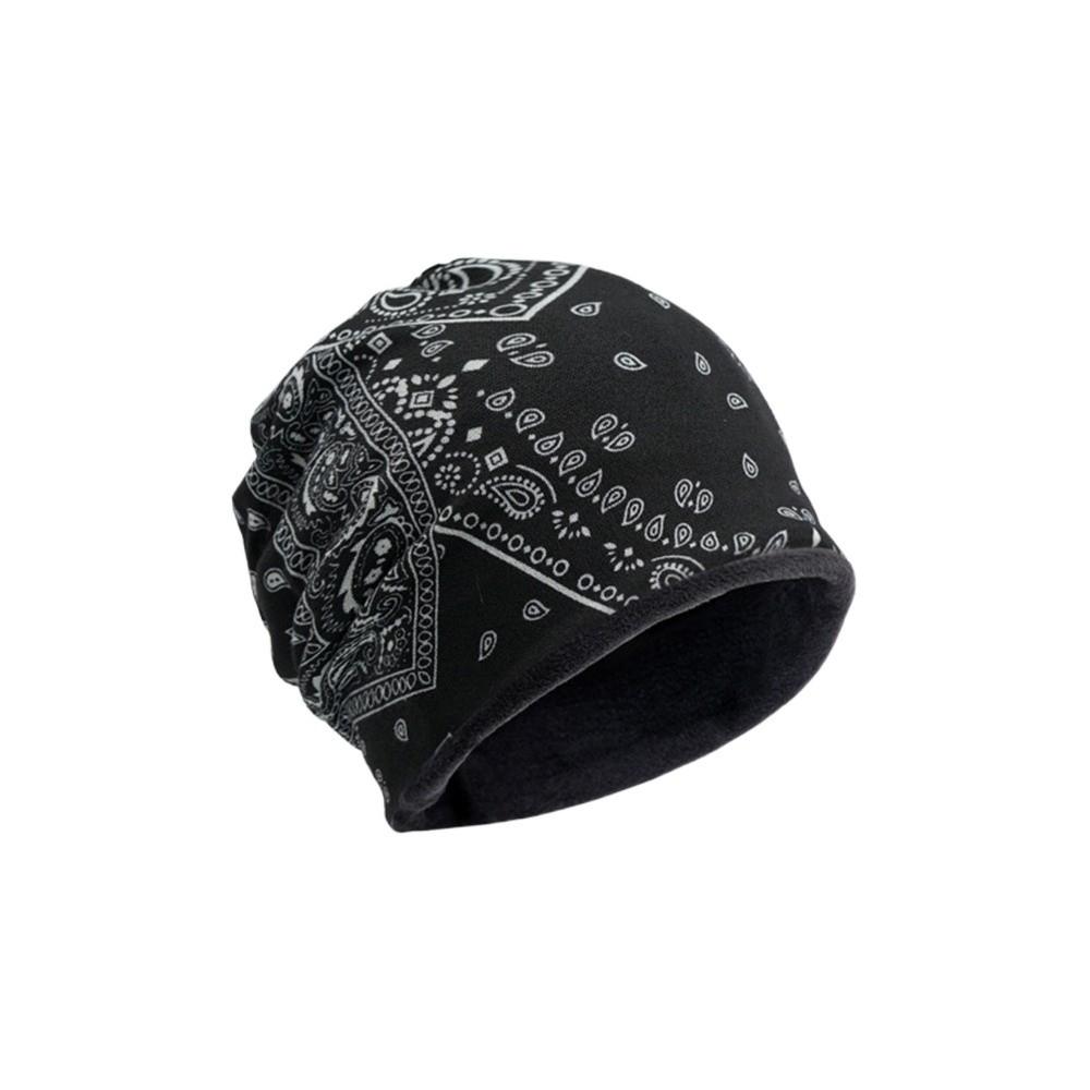 Fleece Lined Cover Head Cap Soft Plush Winter Knitted Hat Fashion Beanies Bonnet  for Women