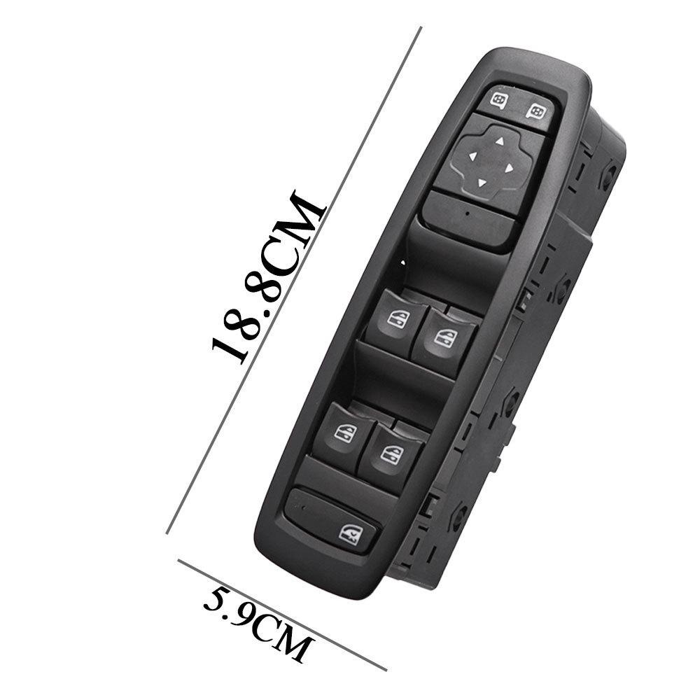 254015253R: Fits 2015-2023 Renault Megane Power Window Master Switch