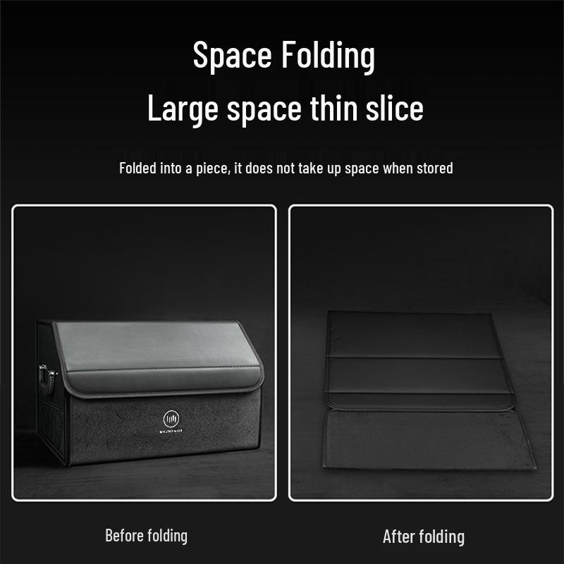 Большой вместительный ящик для хранения в багажнике для моторных транспортных средств WM