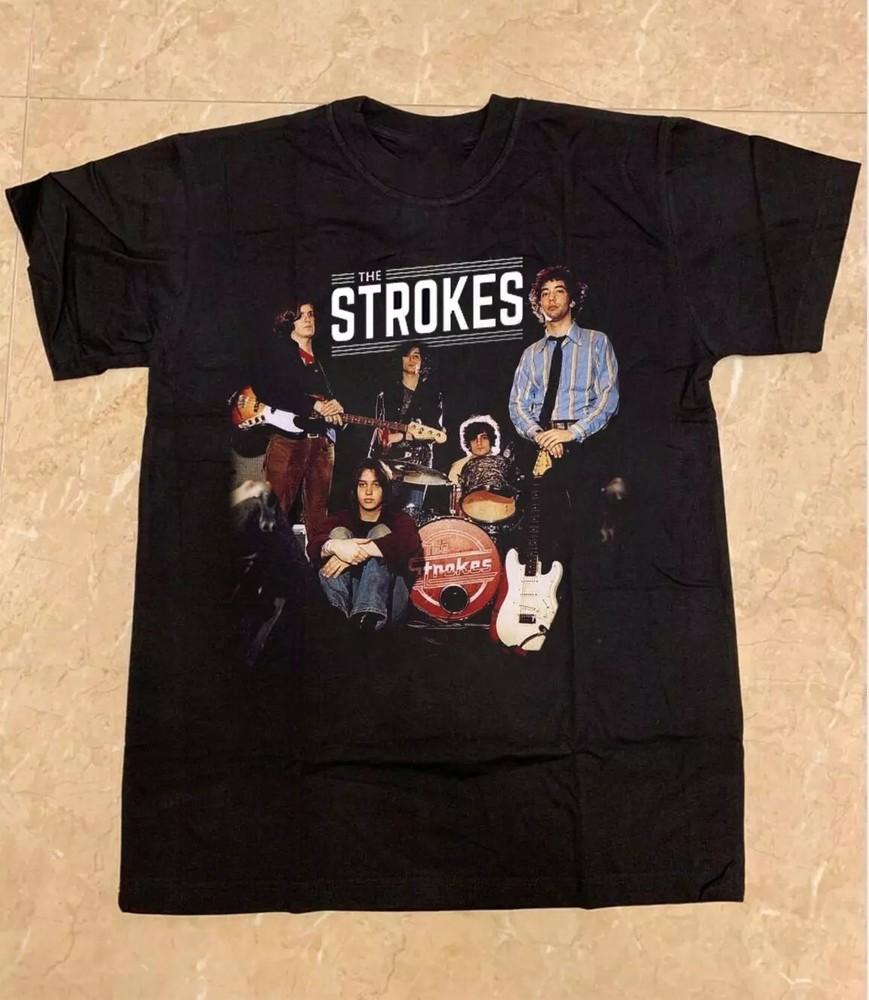 Футболка унисекс с изображением группы The Strokes, для концерта, все размеры от S до 5XL.webp Футболка унисекс