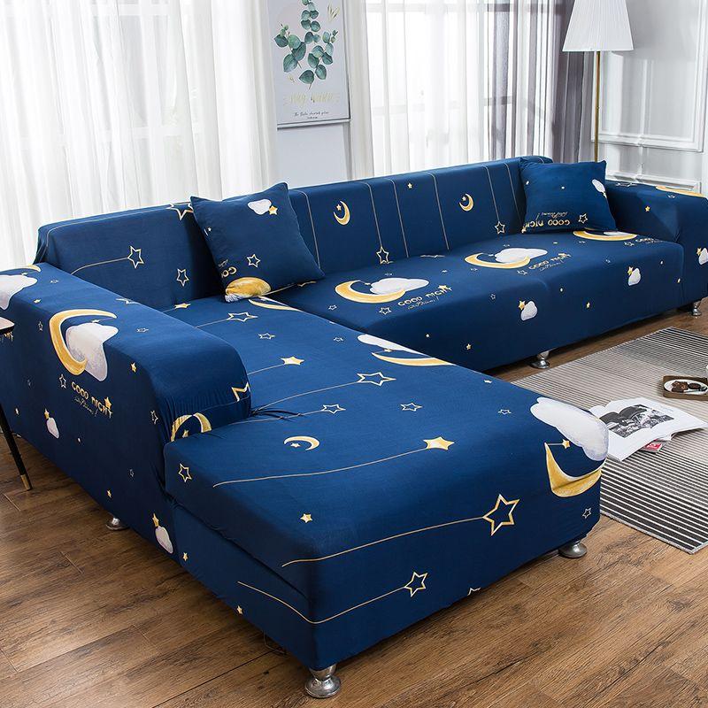 Эластичный чехол для дивана с цветочным принтом, эластичные чехлы для защиты мебели, чехлы для диванов, чехлы для диванов на 1/2/3/4 места для гостиной