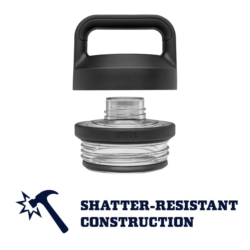 YETI Бутылка Rambler 18 унций из нержавеющей стали с вакуумной изоляцией и крышкой Chug