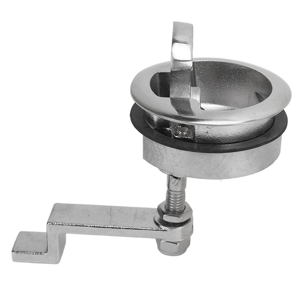 2in Boat Flush Pull Hatch Latch 316 Stainless Steel Marine Boat Hatch Lifting Latch Handle for 12 to 17mm Panel