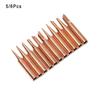 Nonmagnetic Welding Tips Solder Rework Station Soldering Iron Tip Tools For 936/937/938/969/8586
