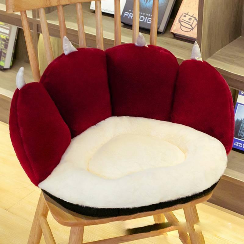 Cat Office Paw Cushion Plush Stuffed Toy Comfort Valentines Day Decor Gift