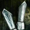Medieval Pair Of Steel Bracers For Arm Protection Steel Arm Guards for LARP Cosplay Costume