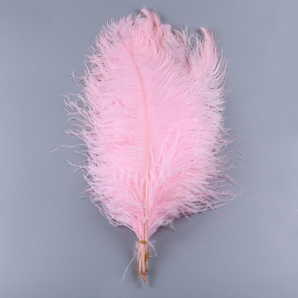 Страусиные перья 60-65 см Южноафриканские импортные перья Аксессуары для ювелирных изделий Модные популярные декоративные украшения Пух хлопок