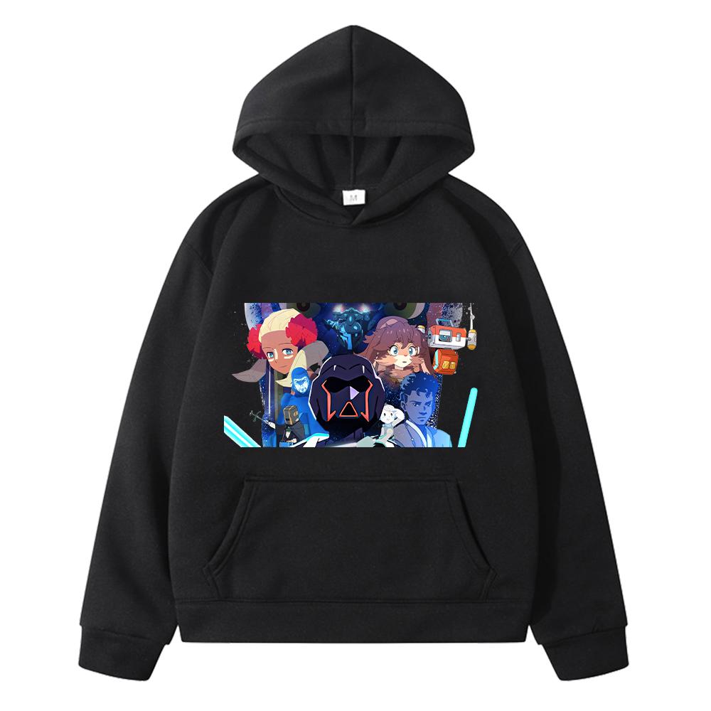 Звездные войны принт аниме толстовка Флисовая толстовка y2k sudadera Kawaii толстовка с капюшоном Мультяшная куртка мальчик пуловер детская одежда для девочек