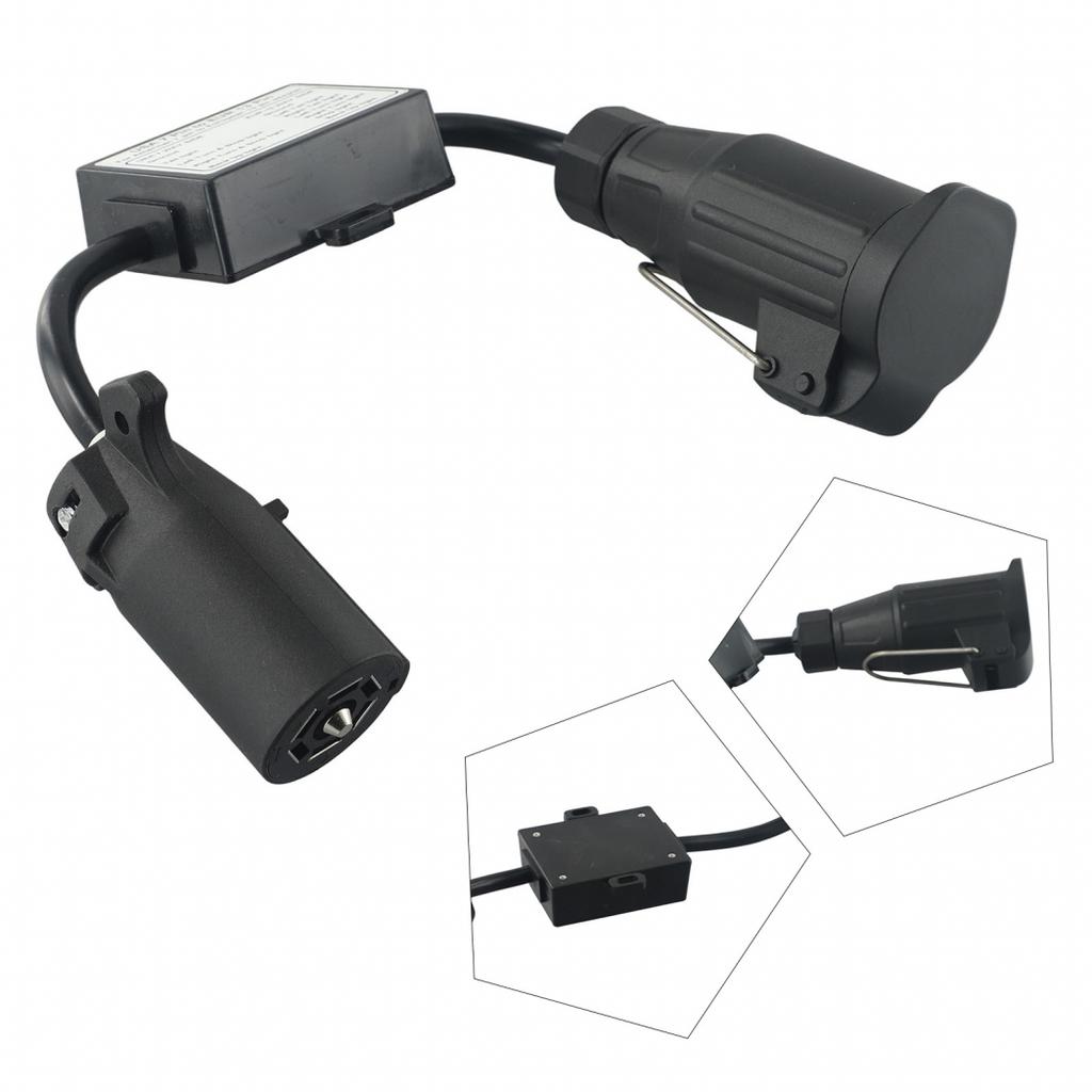 Преобразователь света прицепа 7-контактный разъем для аксессуаров запчасти