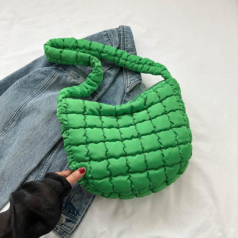 Универсальная и современная женская сумка-тоут большой вместимости в черном, белом, зеленом, фиолетовом, розовом цветах