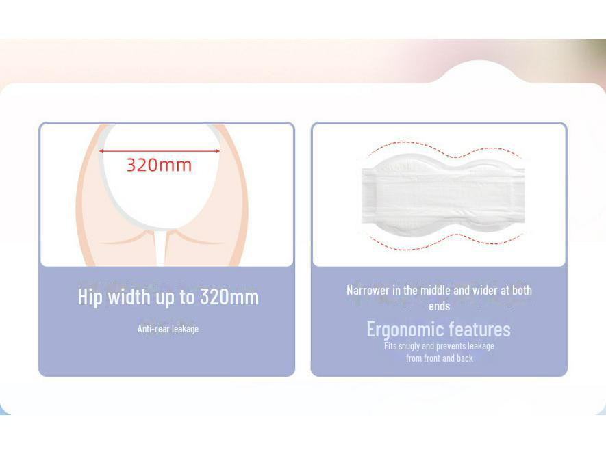 Maternity Sanitary Napkins: Extra-Large, Postpartum Absorbent Pants (3-Pack)